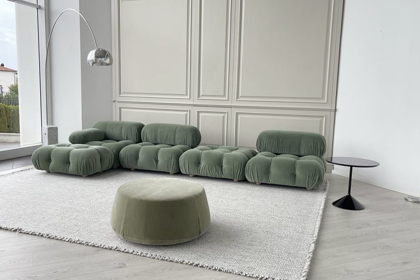 Divano Camaleonda 4 posti verde (Offerta Expo) B&B Italia - 3
