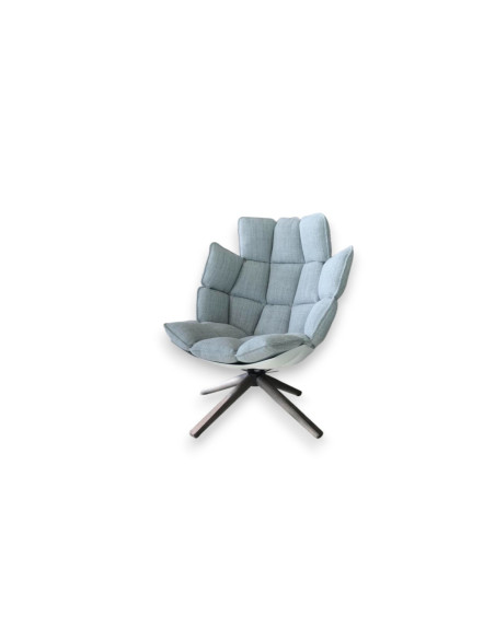 Husk Grey Fabric Armchair (Expo Offer) B&B Italia - 5