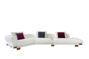 Sofa Sengu en tissu blanc (Offre Expo) Cassina - 5