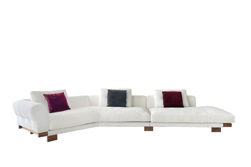 Sofa Sengu en tissu blanc (Offre Expo) Cassina - 5