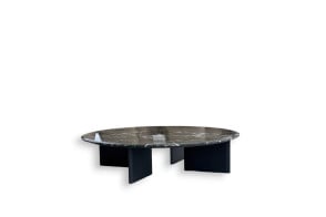 Tavolino Mush in marmo verde (Offerta Expo) Poliform - 7