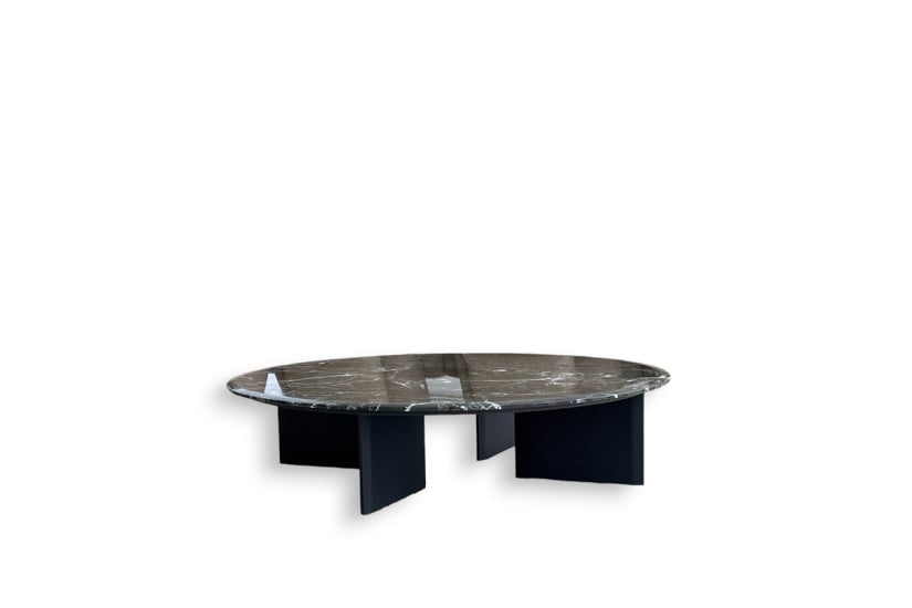 Table Mush en marbre vert (Offre Expo) Poliform - 7