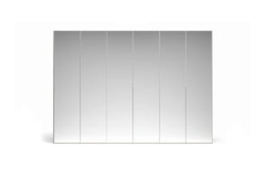 Crystal hinged doors wardrobe Novamobili - 3