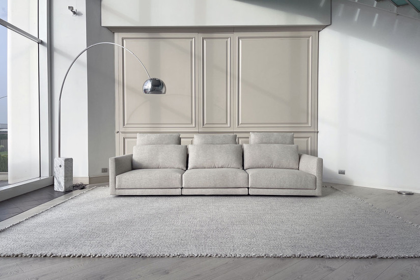 Bristol Grey Fabric Sofa (Expo Offer) Poliform - 3