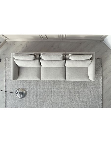 Canapé Bristol en tissu gris (Offre Expo) Poliform - 5