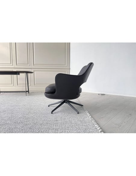 Fauteuil Eliseo en cuir marron (Offre Expo) Flexform - 2