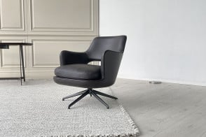 Eliseo Brown Leather Armchair (Expo Offer) Flexform - 7 2