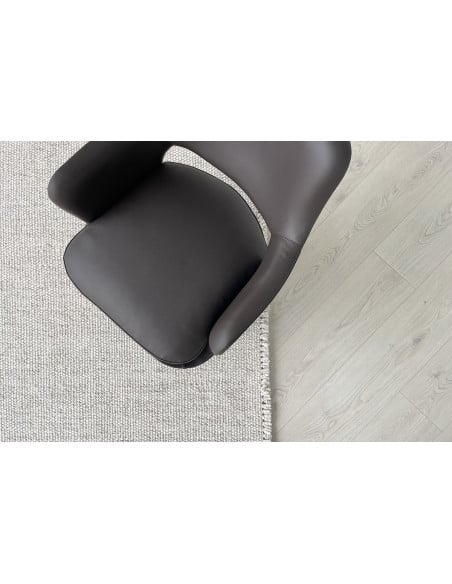 Fauteuil Eliseo en cuir marron (Offre Expo) Flexform - 4