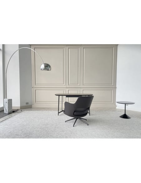 Fauteuil Eliseo en cuir marron (Offre Expo) Flexform - 5