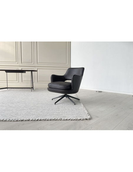Eliseo Brown Leather Armchair (Expo Offer) Flexform - 6