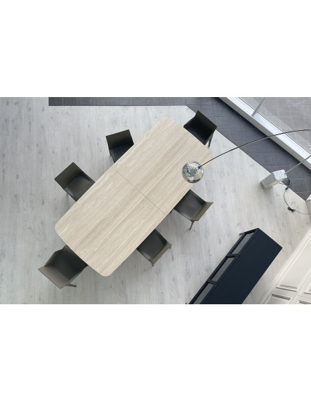 Tavolo Monolith in travertino (Offerta Expo) Poliform - 7