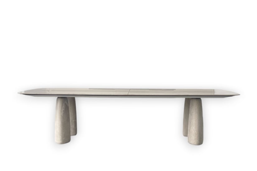 Tavolo Monolith in travertino (Offerta Expo) Poliform - 8