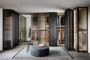 Perry Hinged Doors Wardrobe Novamobili - 7 2