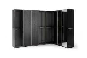 Perry Hinged Doors Wardrobe Novamobili - 7
