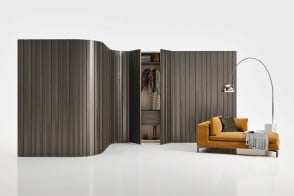 Stave Hinged Doors Wardrobe Novamobili - 6 2