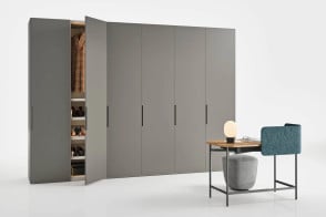 Vico Hinged Doors Wardrobe Novamobili - 5 2