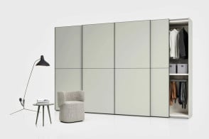 Dover Sliding Doors Wardrobe Novamobili - 5 2
