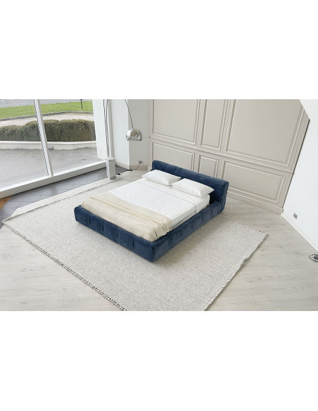 Letto Tufty-Bed in tessuto blu B&B Italia - 5