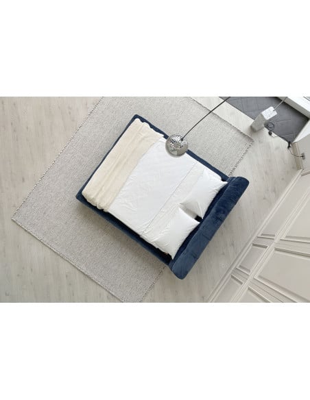 Tufty-Bed in blue fabric B&B Italia - 6