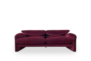 Canapé Maralunga Maxi rouge (Offre Expo) Cassina - 6