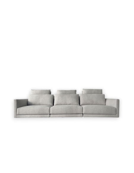 Canapé Bristol 4 places gris (Offre Expo) Poliform - 6