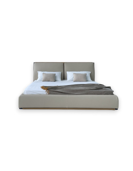 Letto Adam in pelle beige (Offerta Expo) Giorgetti - 7