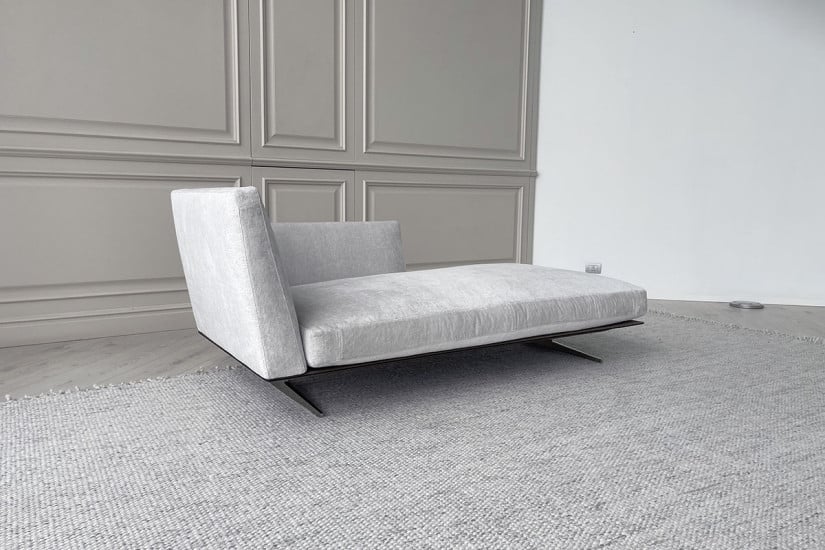Dormeuse Evergreen in tessuto bianco (Offerta Expo) Flexform - 2