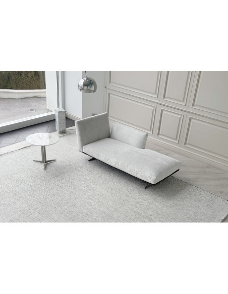 Dormeuse en tissu blanc (Offre Expo) - 5
