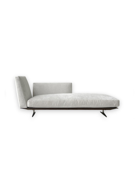 Dormeuse en tissu blanc (Offre Expo) - 8