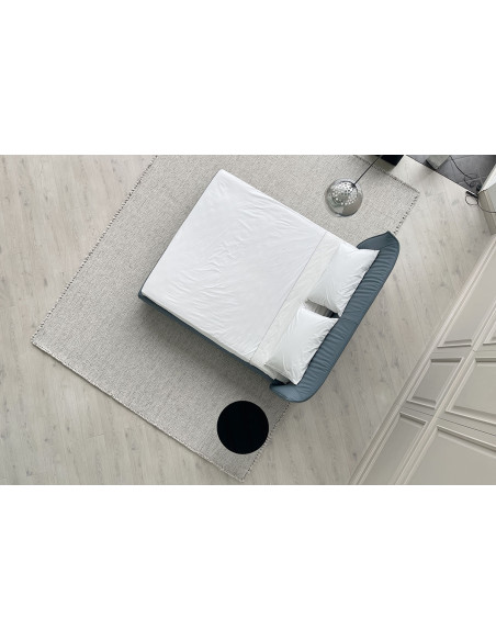 Archibald Blue Leather Bed (Expo Offer) Poltrona Frau - 6