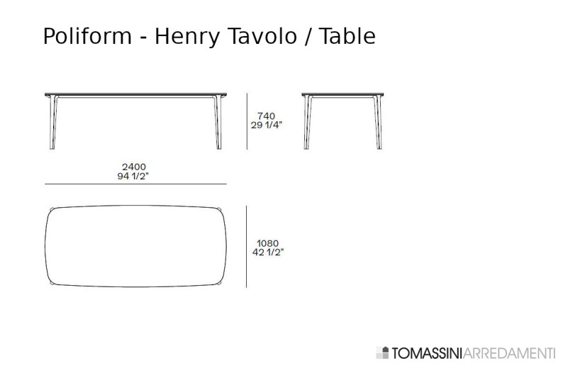 Table Henry en marbre Calacatta (Offre Expo) Poliform - 8