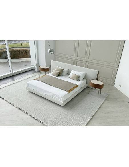 Lit Yume en Tissu Couleur Sable (Offre Expo) Poliform - 6