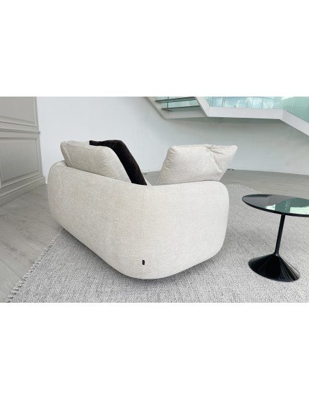Divan Saint-German boomerang en tissu (Offre Expo) Poliform - 3