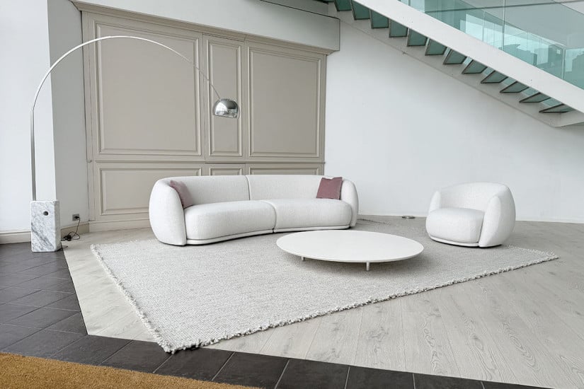 Canapé Pacific blanc (Offre Expo) Moroso - 2