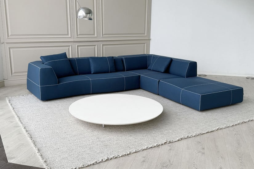 Bend Blue Sofa (Expo Offer) B&B Italia - 2