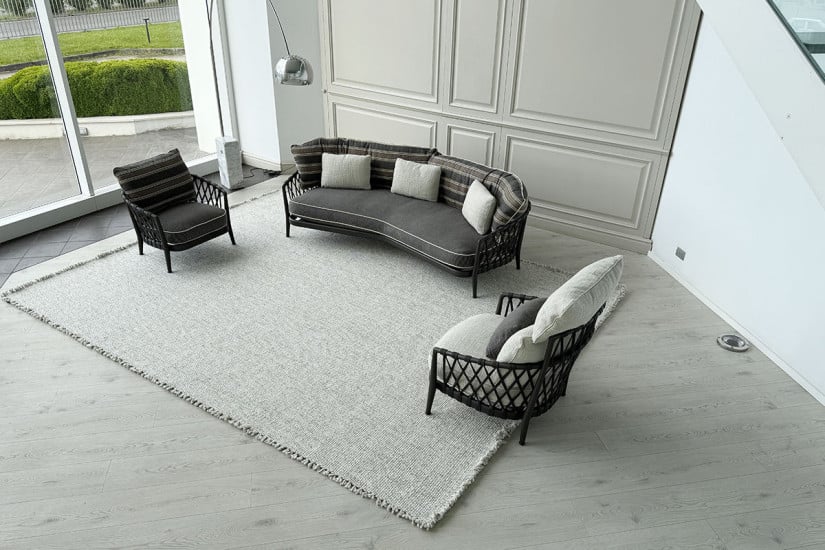 Divano per esterno Erica a righe (Offerta Expo) B&B Italia Outdoor - 2