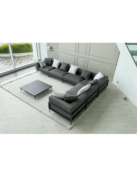 Cleo Soft Alu Outdoor Grey Sofa (Expo Offer) Talenti - 5