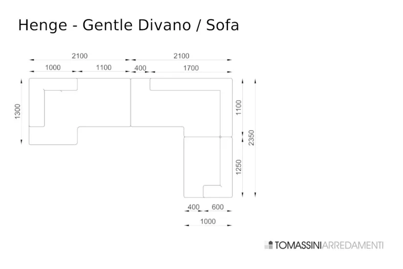 Gentle Beige Sofa (Expo Offer) Henge - 8