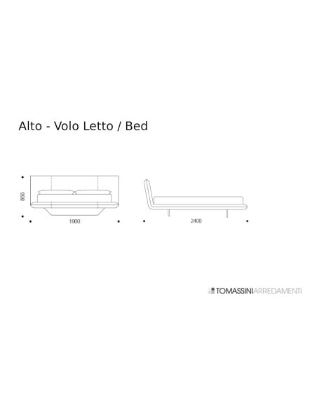 Lit Volo Gris (Offre Expo) Alto - 7