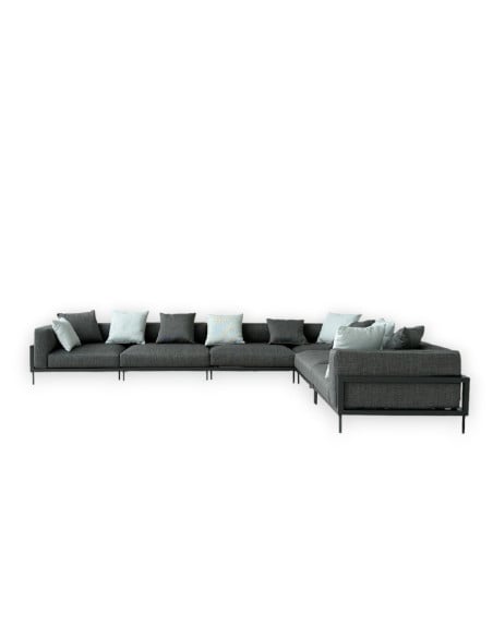 Divano da esterno Cleo Soft Alu grigio (Offerta Expo) Talenti - 7