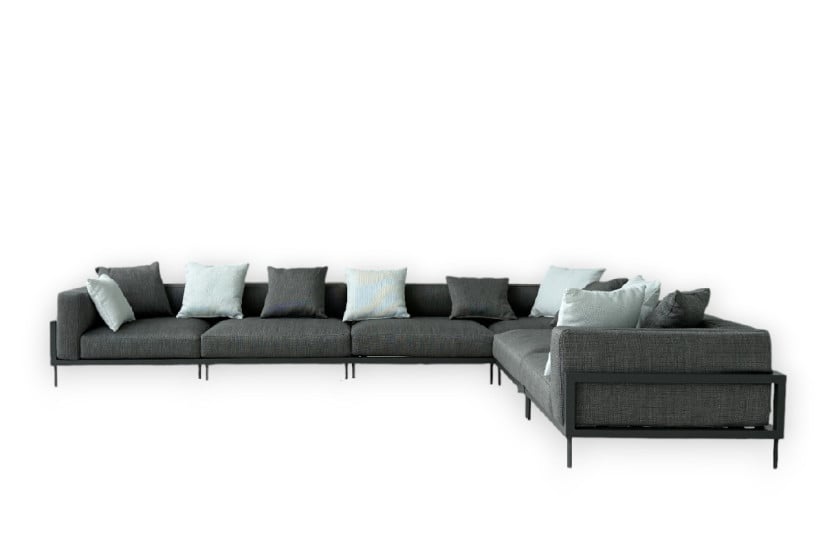 Divano da esterno Cleo Soft Alu grigio (Offerta Expo) Talenti - 7