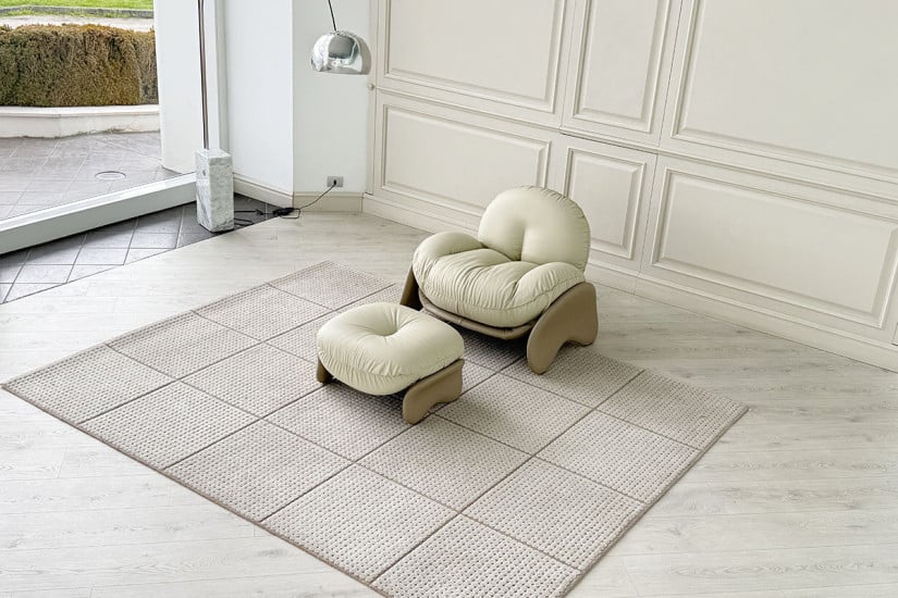Squash Beige Armchair (Expo Offer) Poltrona Frau - 5