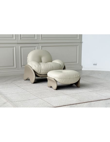 Poltrona Squash Beige (Offerta Expo) Poltrona Frau - 3