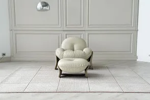 Fauteuil Squash Beige (Offre Expo) Poltrona Frau - 7 2