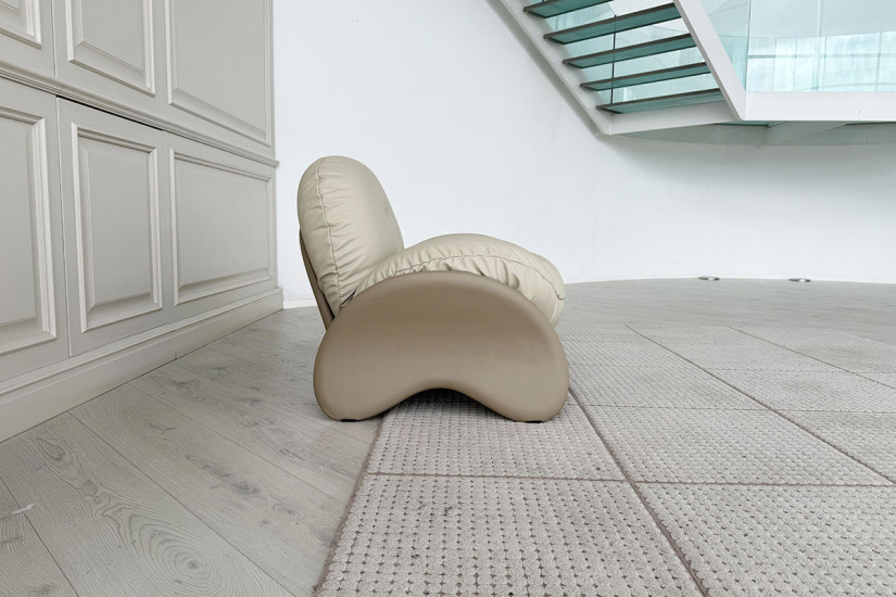 Poltrona Squash Beige (Offerta Expo) Poltrona Frau - 4