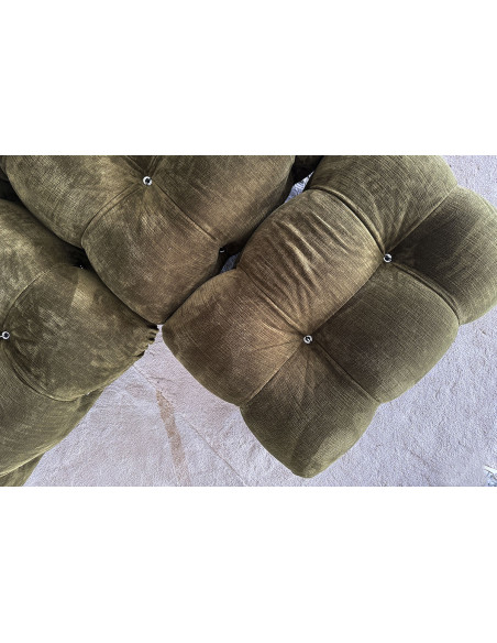 Camaleonda Olive Green Sofa with 4 Elements (Expo Offer) B&B Italia - 5