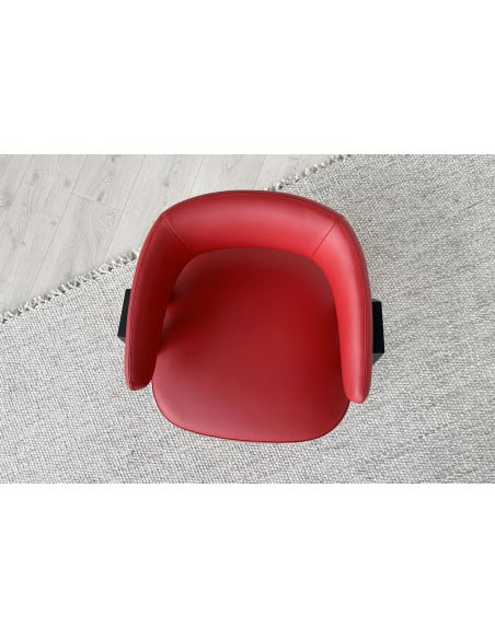 Petit Fauteuil Loai Rouge (Offre Expo) Poliform - 3