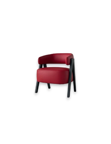 Loai Red Small Armchair (Expo Offer) Poliform - 5