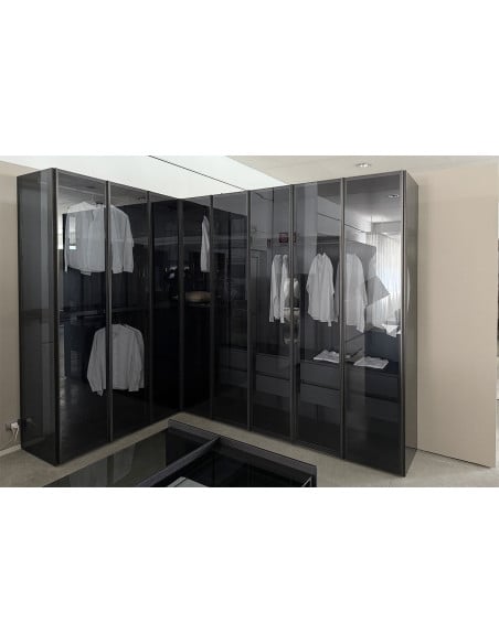 Perry Hinged Doors Wardrobe (Expo Offer) Novamobili - 1