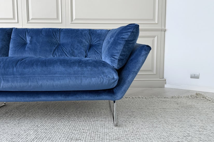 Divano New York Suite Blu (Offerta Expo) Saba - 5